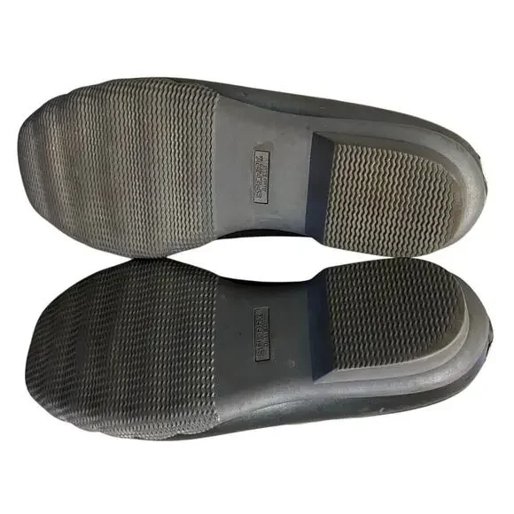 Womens Sperry STS81366 Side Zip Waterproof Rubber Snow Duck Boot Size 10M Gray - Picture 4 of 6